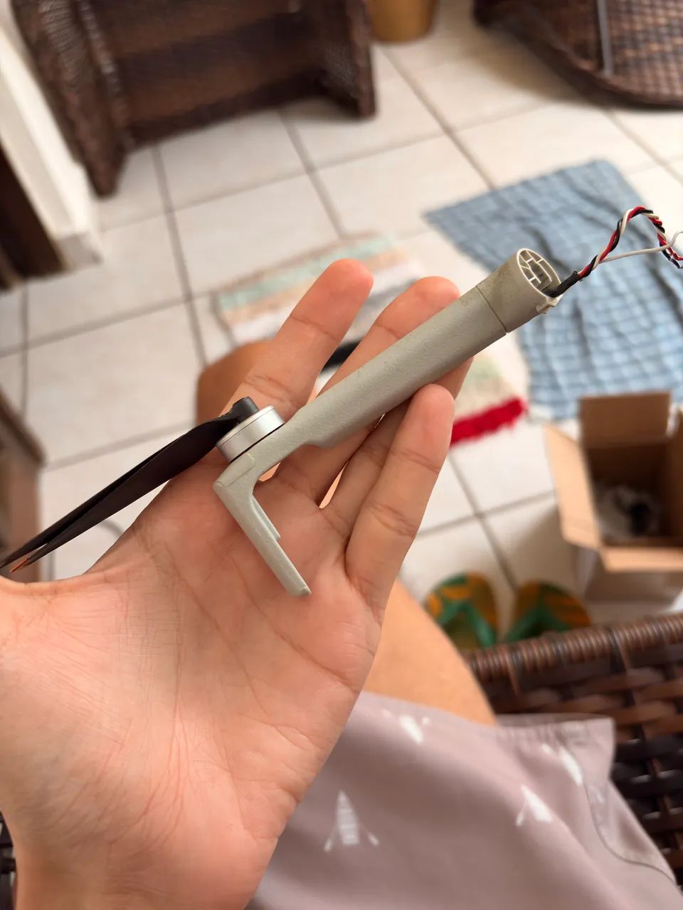 Braço DJI mini 4 pro (DIANTEIRO DIREITO) - Foto 2