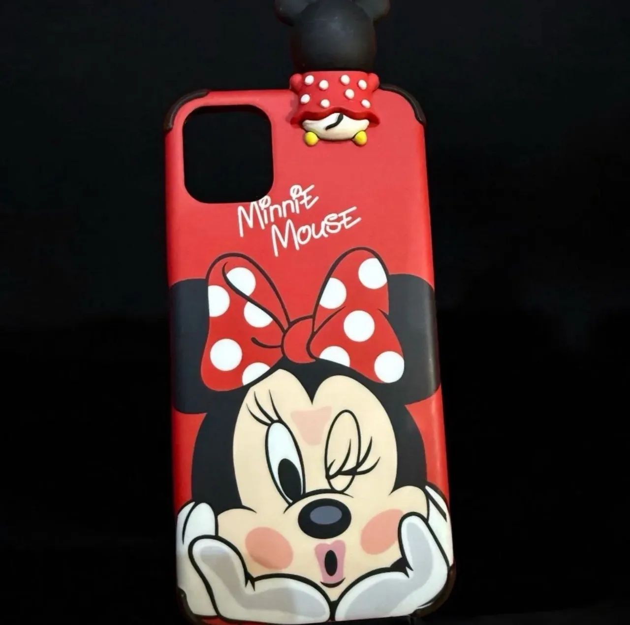CAPINHA IPHONE MINNIE MOUSE 3 D 
