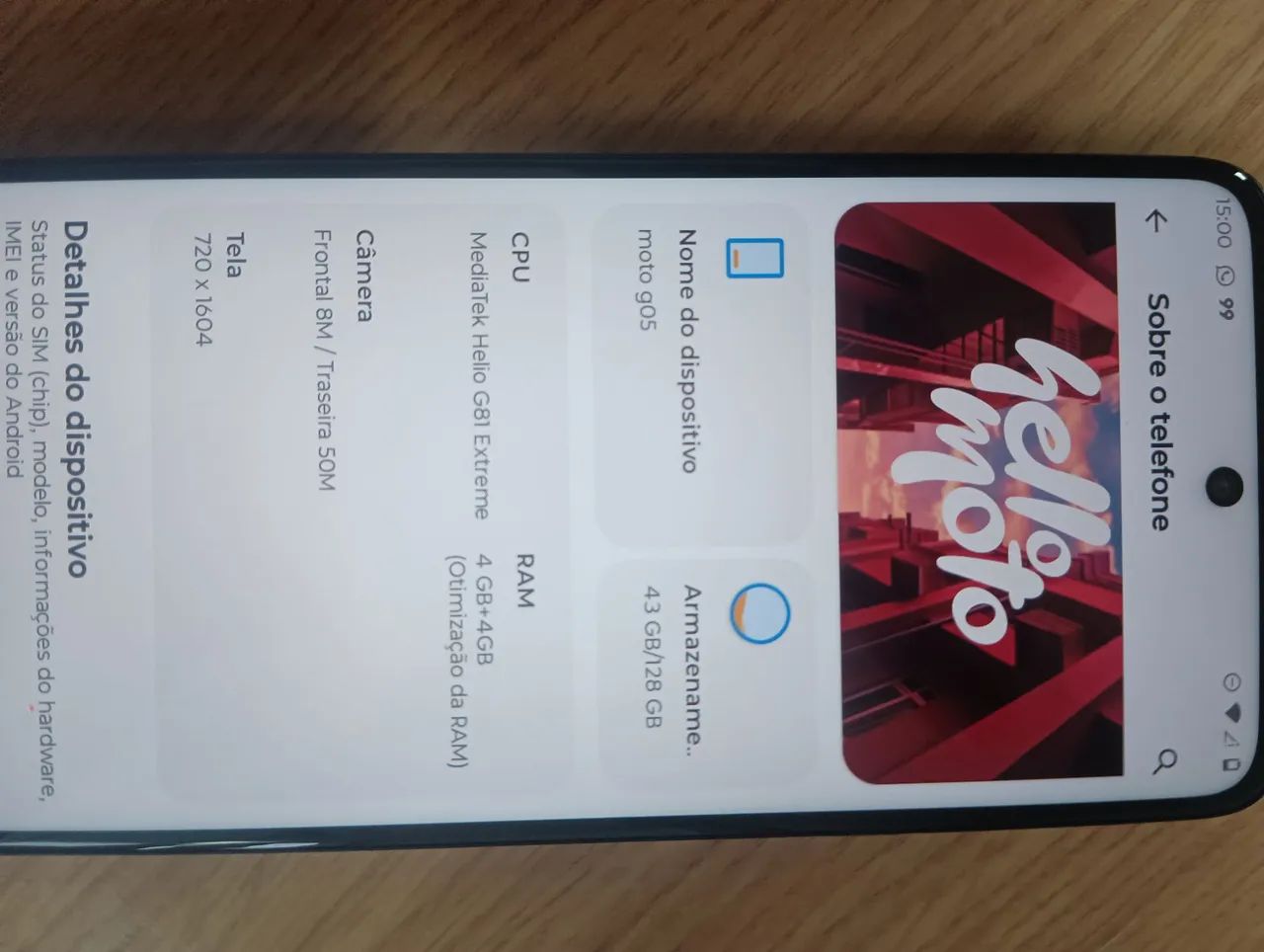 Motorola G05 - Foto 5