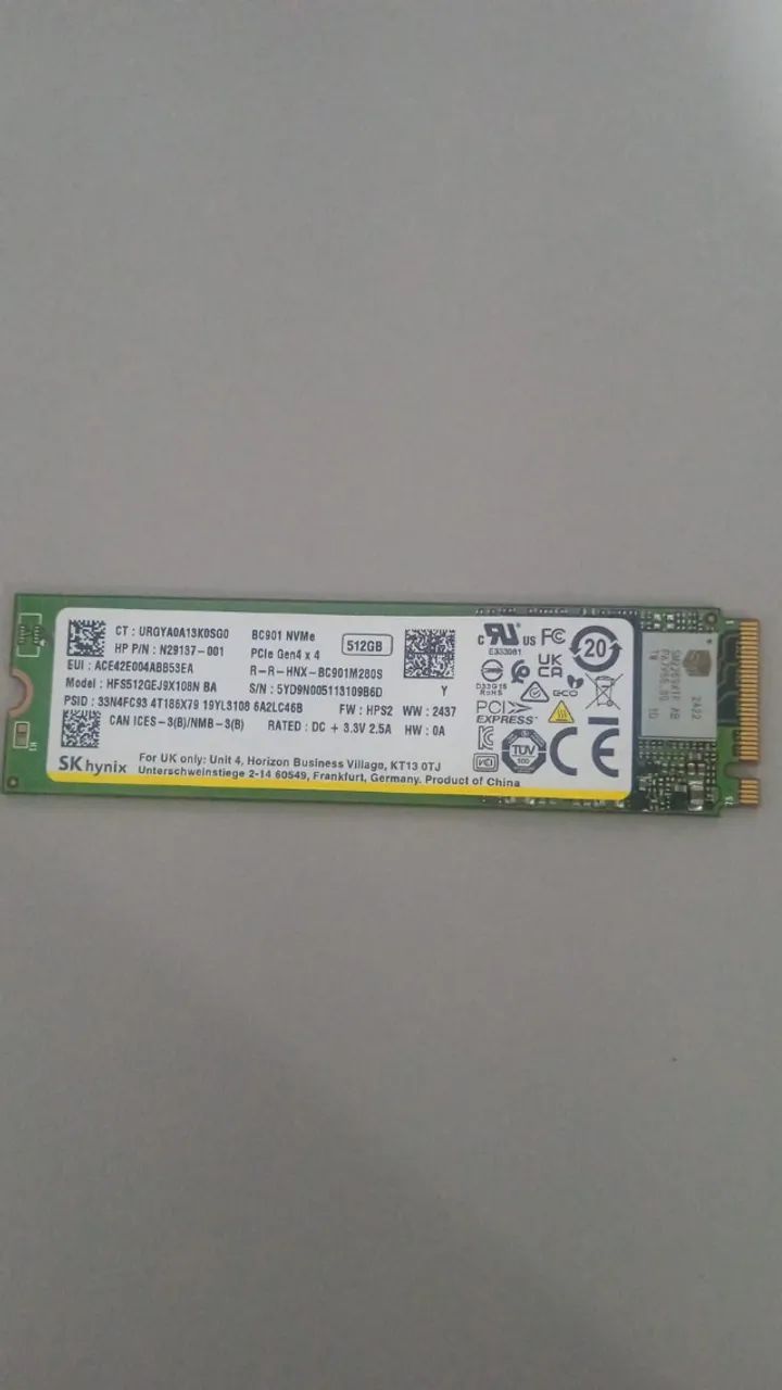 NVME 512GB
