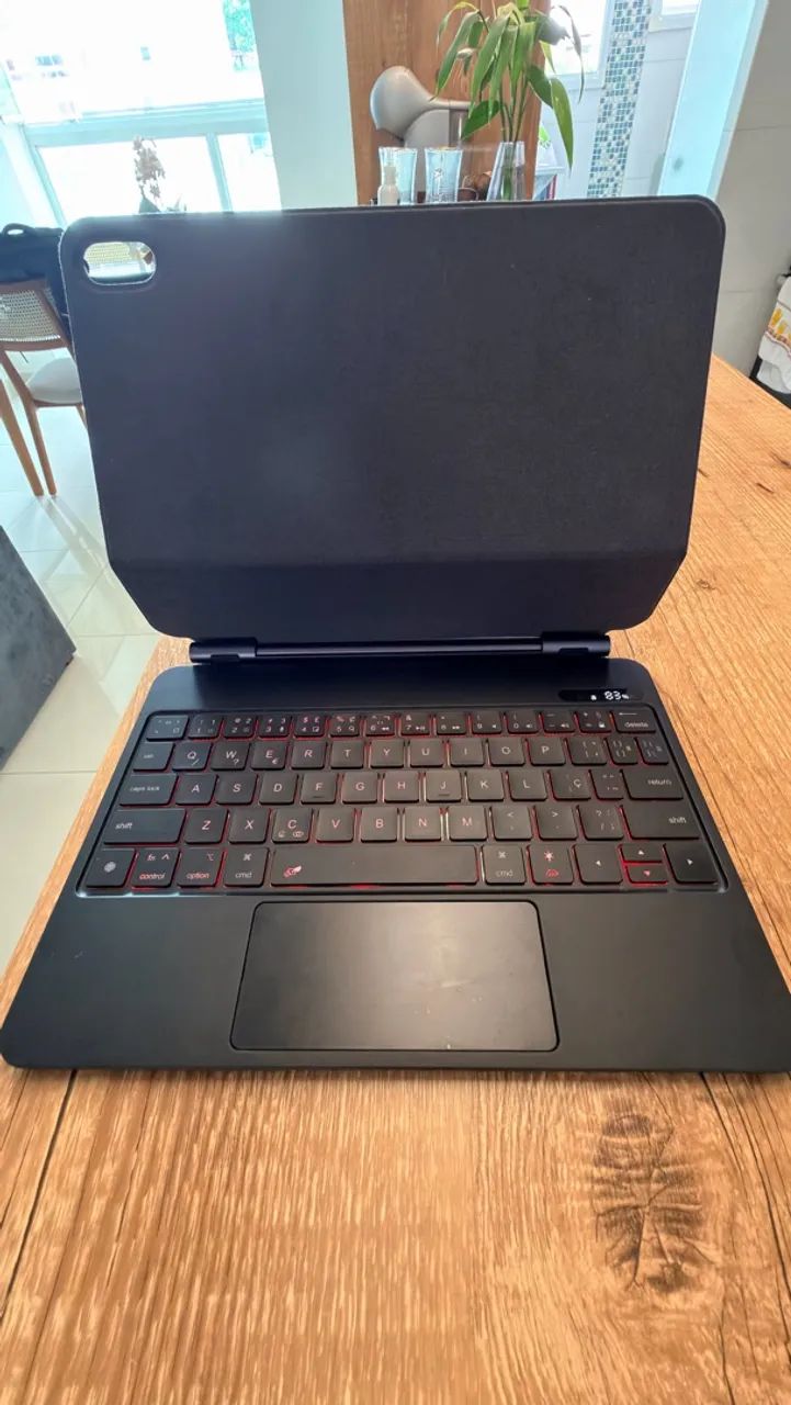 iPad 11 128GB + Teclado Magic Folio + Caneta Baseus + Case - Foto 5