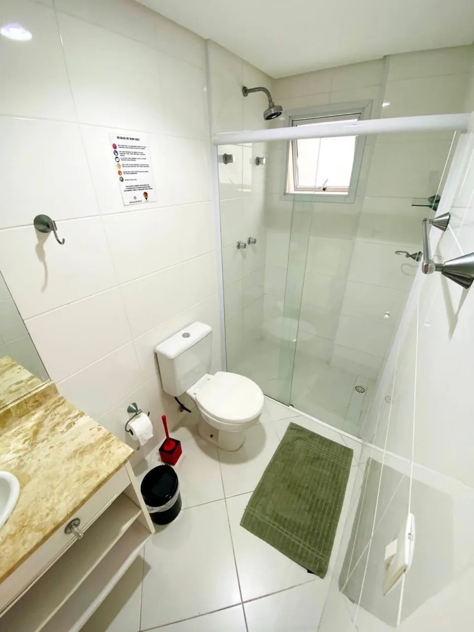 Box de banheiro com porta fixa e porta de correr  - Foto 3
