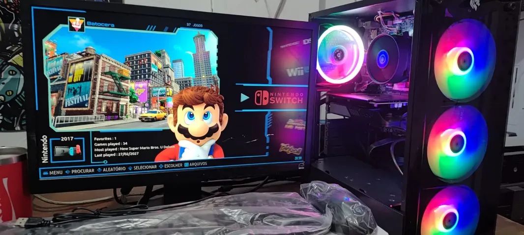 Pc gamer completo i5 16g
