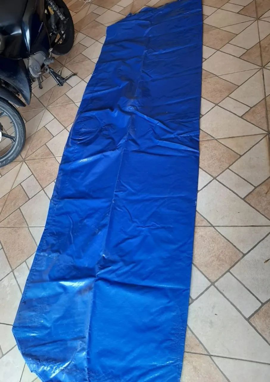 Lona e Cristal com extensor para barraca  de feira ,$250.00 reais  - Foto 4