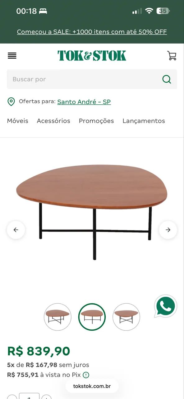Mesa de centro Tok & Stock  - Foto 4