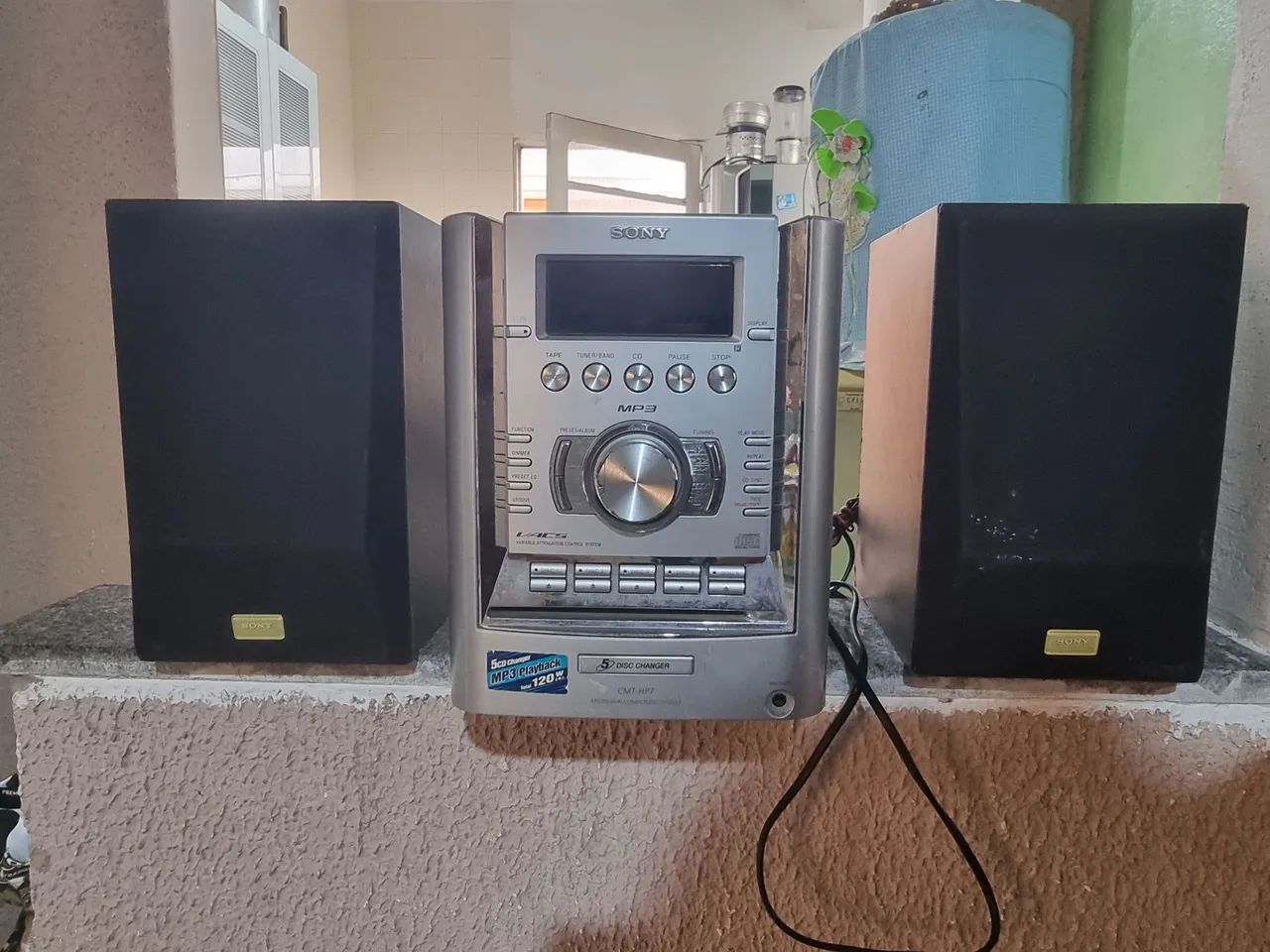 Receiver Sony Cm-hp7 - 5 discos