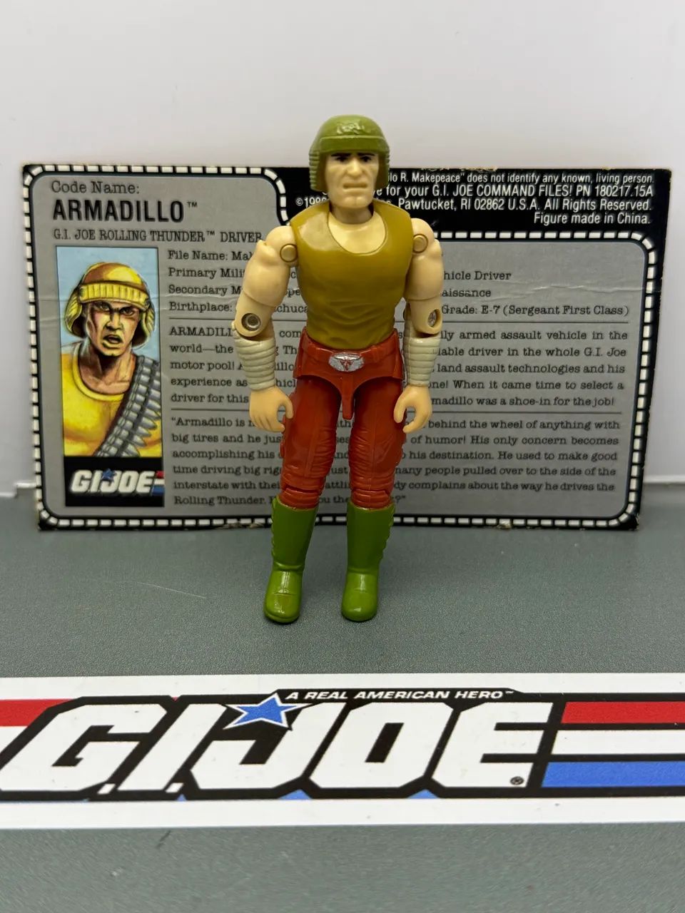 Gi Joe Armadillo v1 comandos em ação 