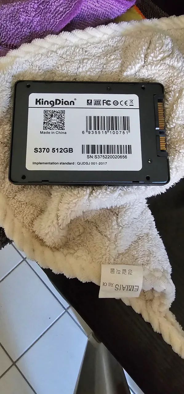 Ssd 512gb em perfeito estado - Foto 2