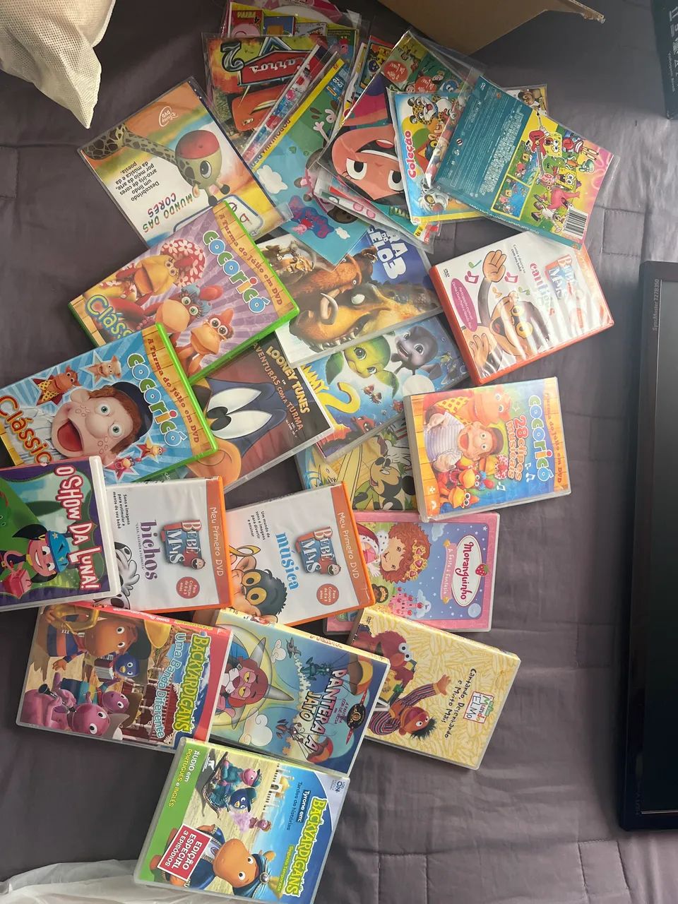 DVDs infantis 