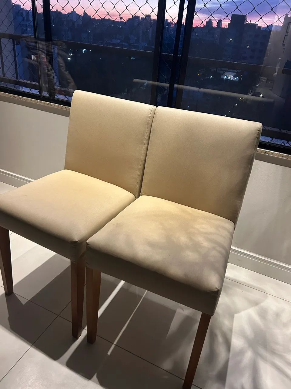 Jogo de 4 poltronas 