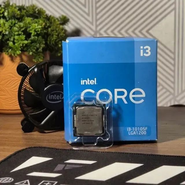 Processador Intel Core i3-10105F 10ª Geração + Cooler Box na caixa