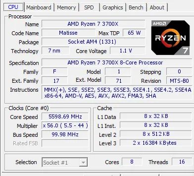Processador Ryzen 7 3700x - Foto 2