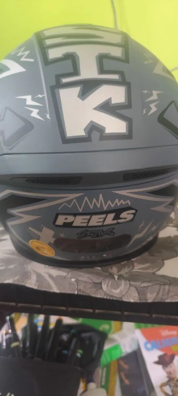 Capacete Peels Spike II Cinza 58 - Foto 2