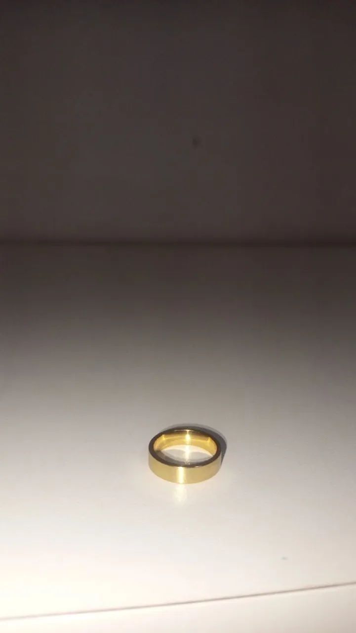 Aliança de casamento masculina 