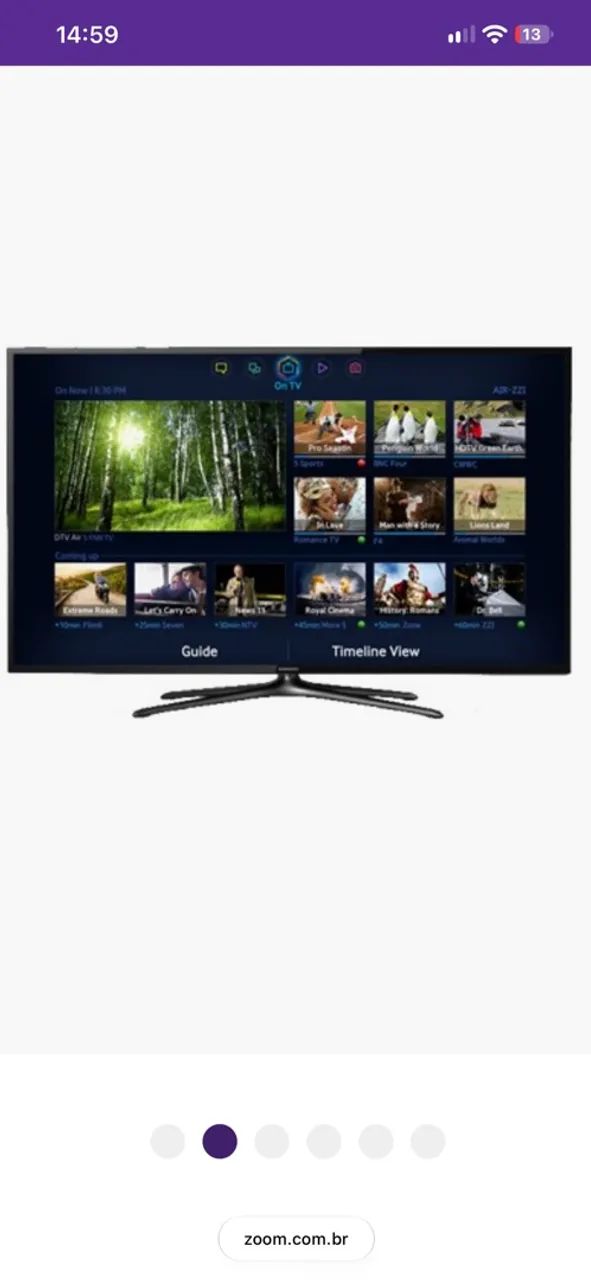 Smartv Tv 40 polegadas Samsung FullHD 3D