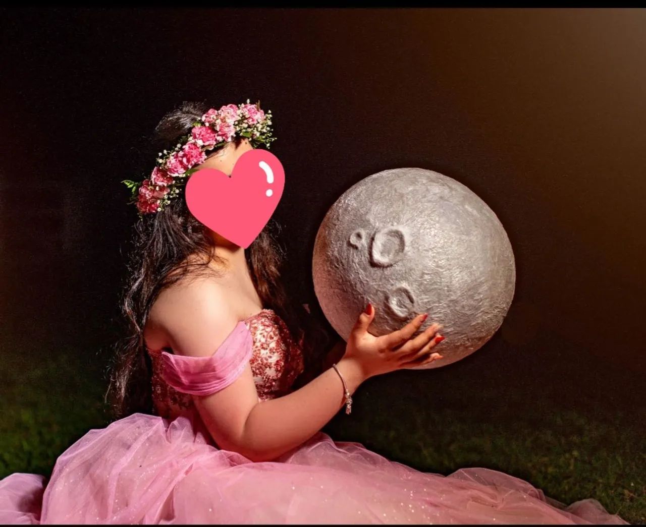 VESTIDO DE DEBUTANTE ROSA BORDADO - VENDO SOMENTE PELO APP - Foto 3