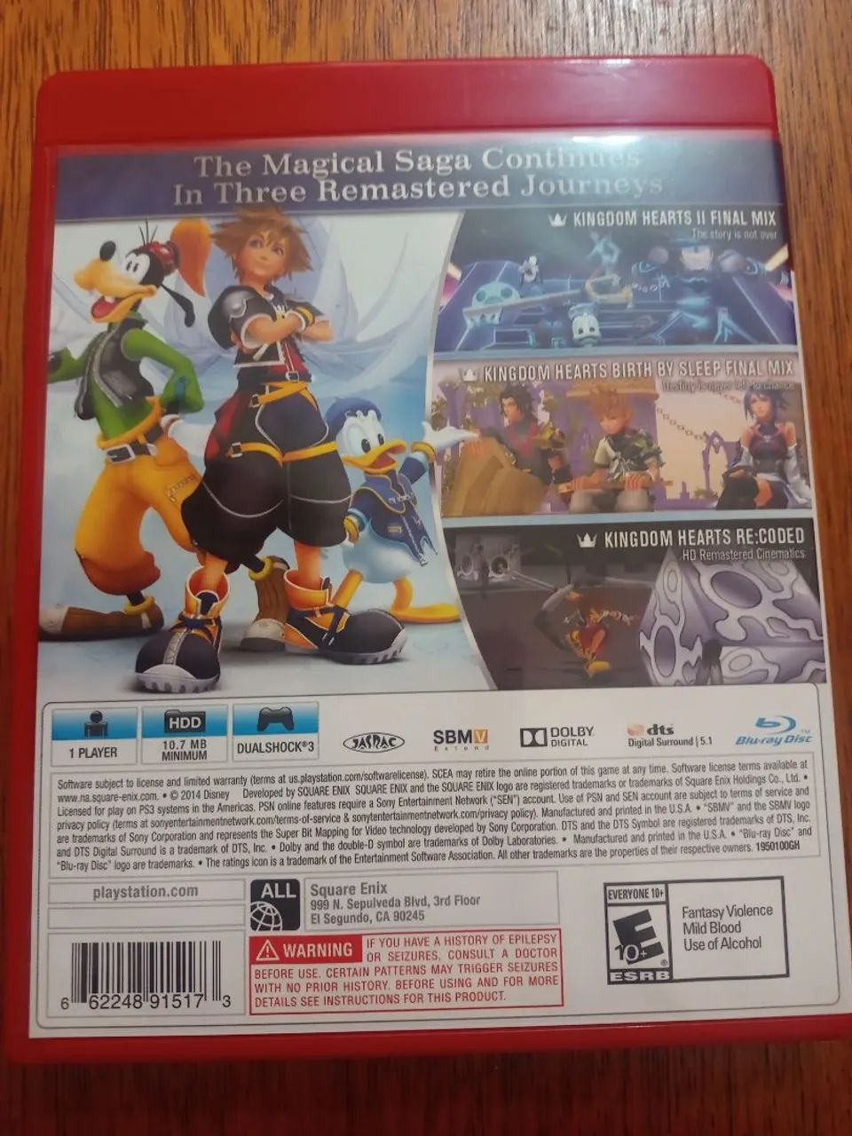 Kingdom Hearts HD 2.5 Remix ps3 - Foto 2