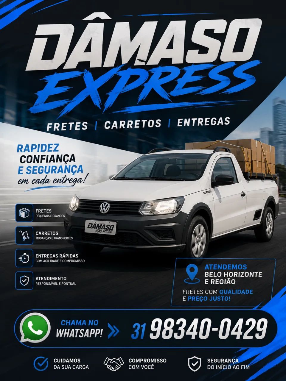 Fretes | Carreto | Entregas