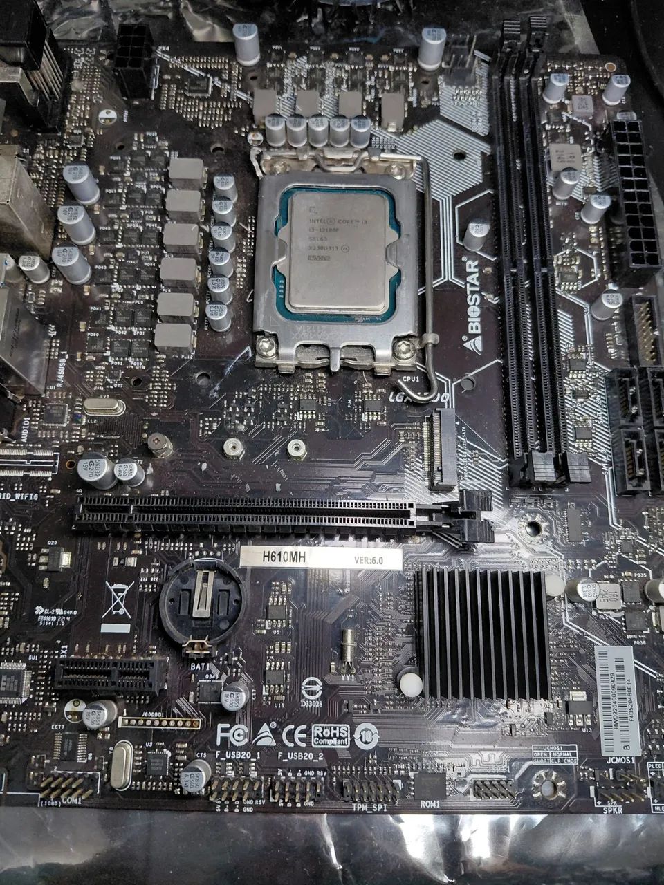 i3-12100F + H610M H V6 - Foto 2