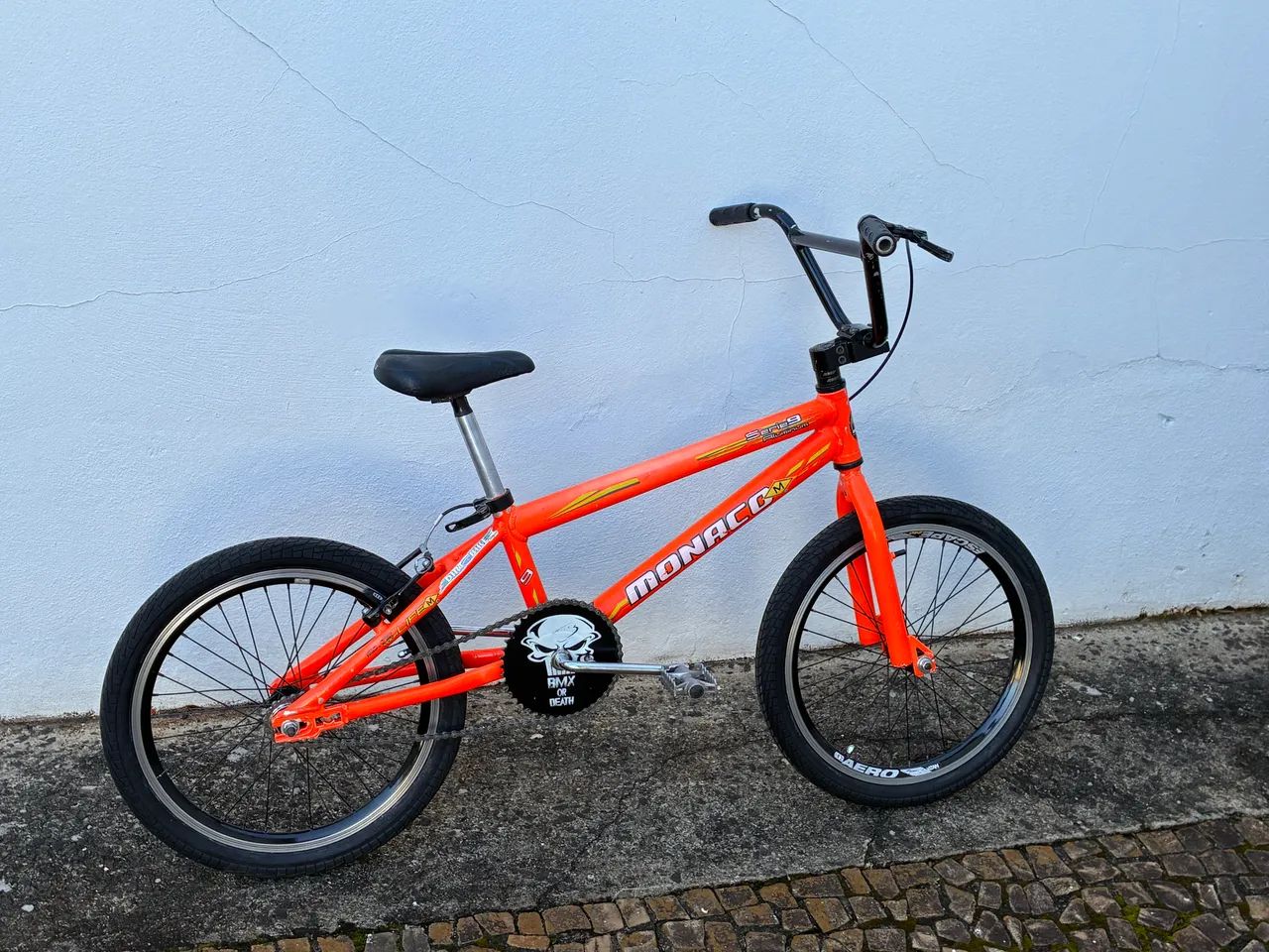BMX Mônaco aro 20 Laranja neon