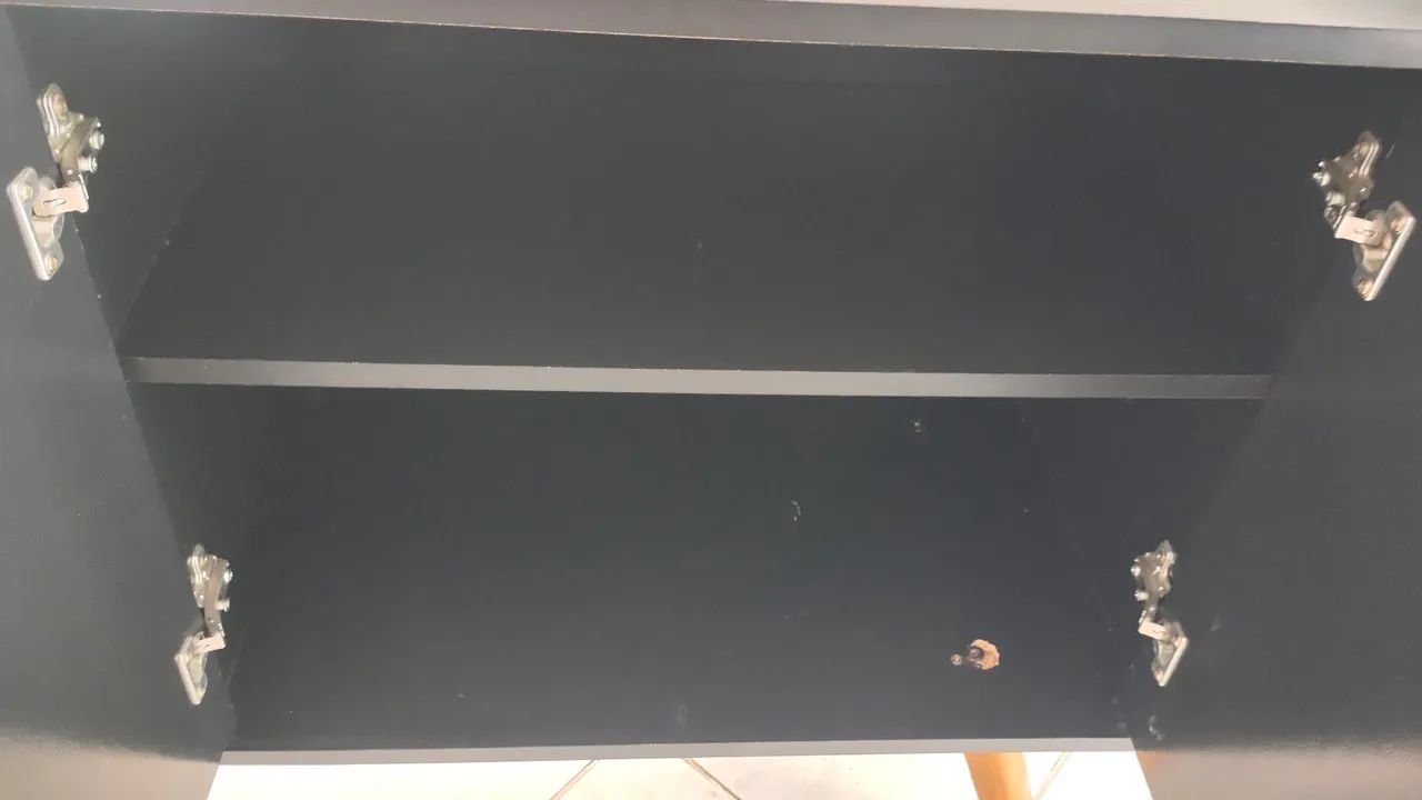 Armário retrô preto - Foto 2