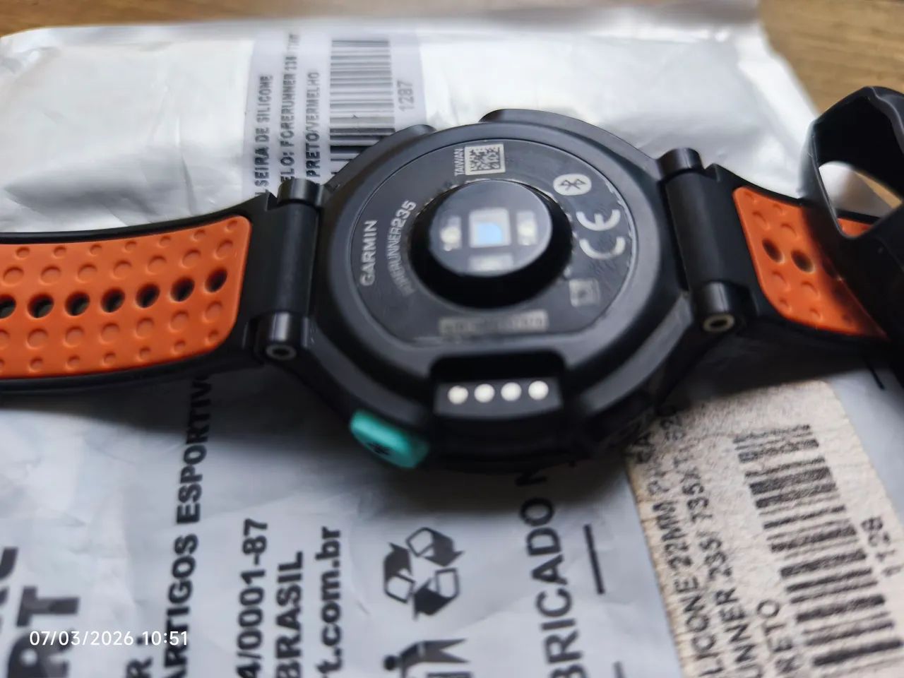 Garmin 235 semi novo - Foto 5