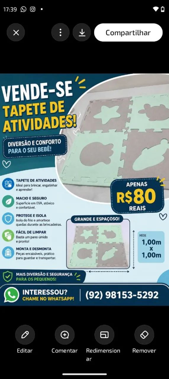 Tapete de atividades 