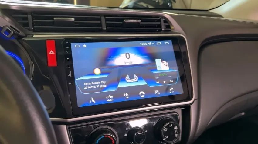 Central Multimídia Android 10 Pol 2GB 32GB CarPlay Auto - Foto 2