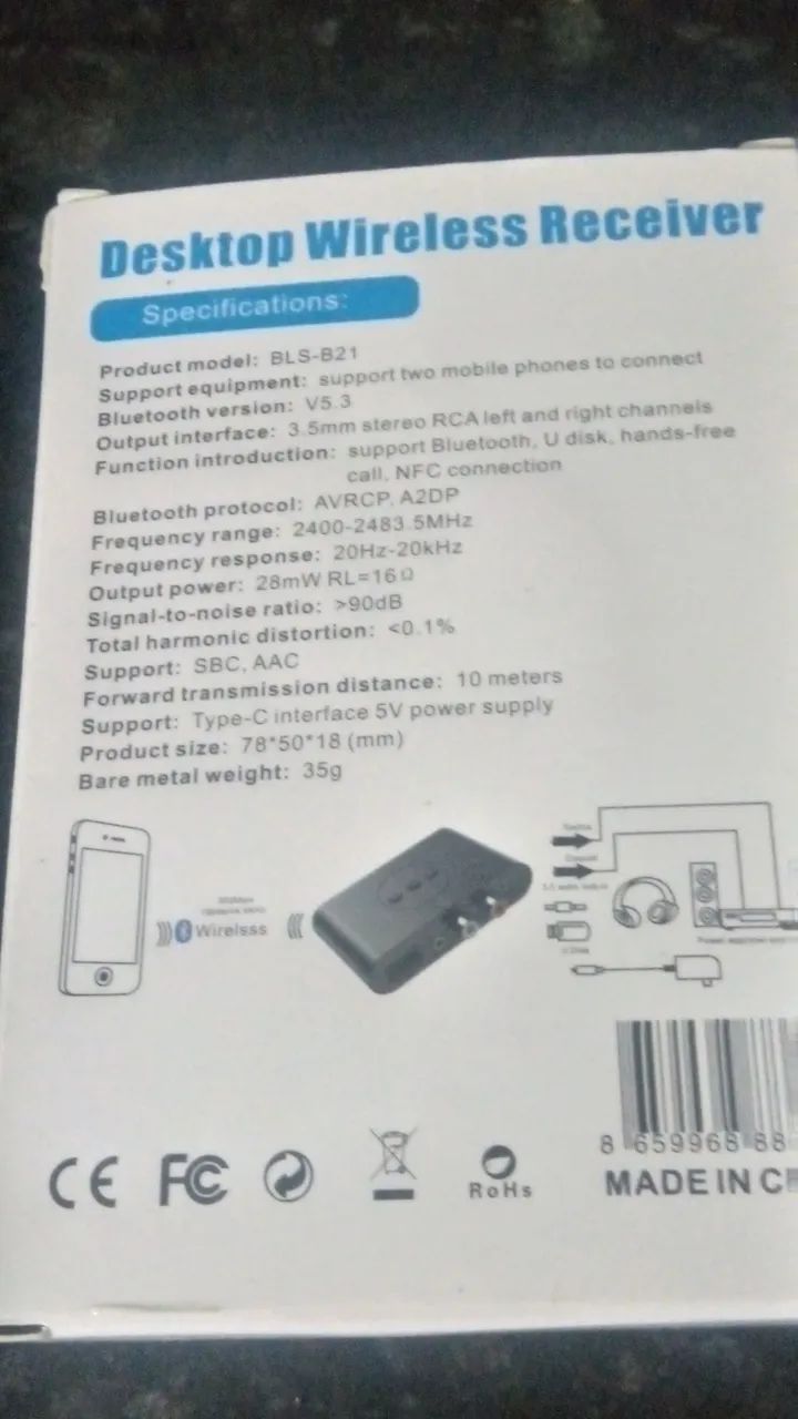 Receptor Bluetooth BSL65049962110721124
