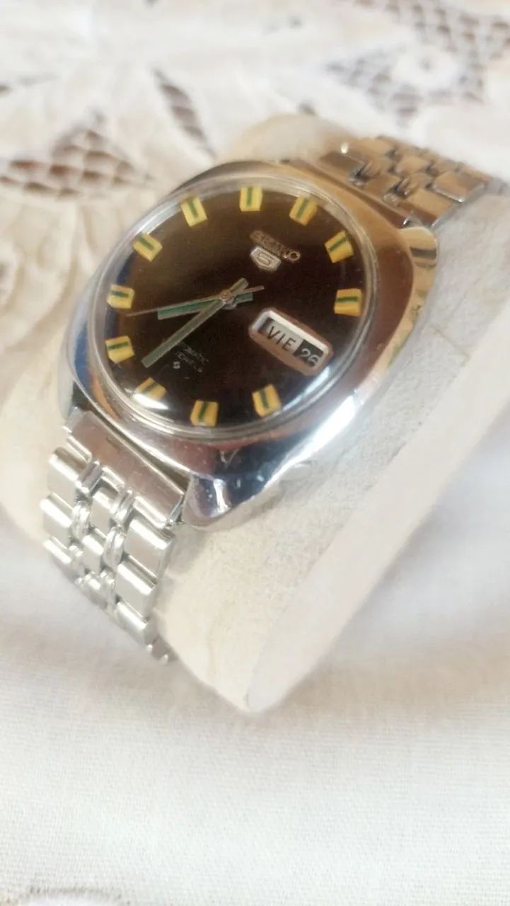 RELÓGIO SEIKO 5 AUTOMÁTICO 6119 JAPAN  - Foto 3