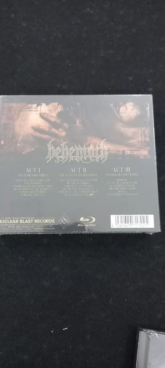 Cd behemoth xxx Years Of Blasphemy  - Foto 2