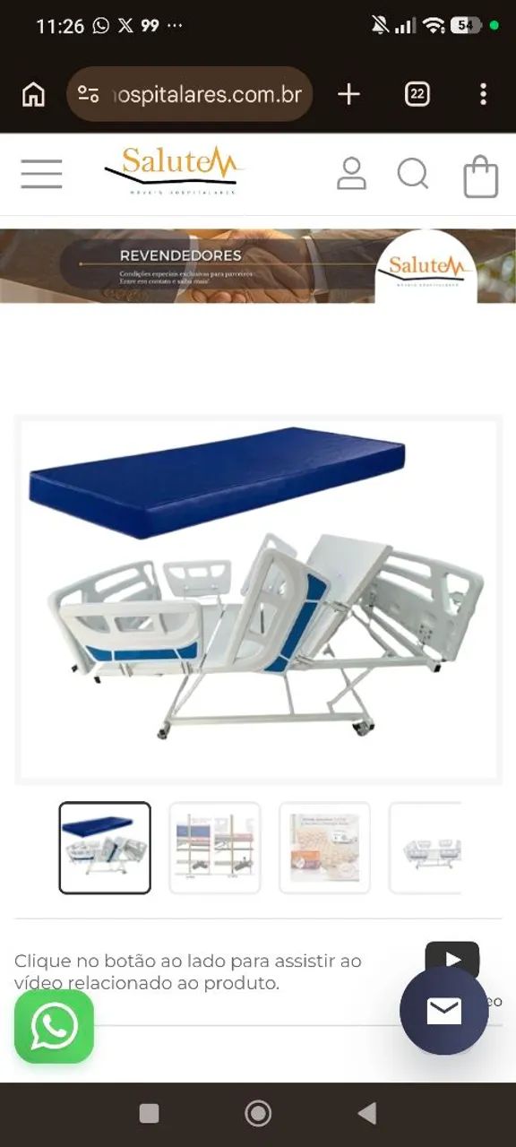 Cama hospitalar  - Foto 3