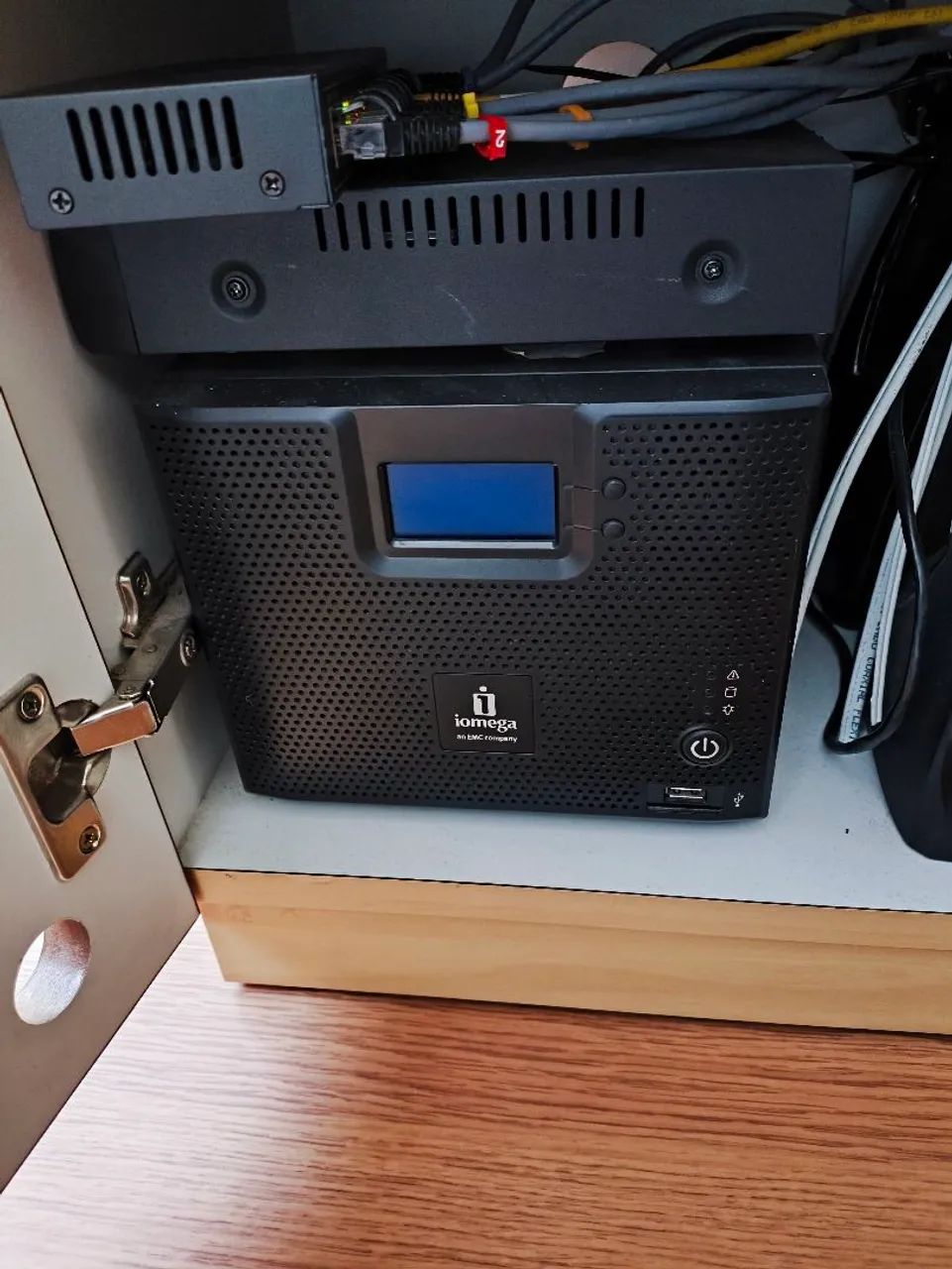 Storage iomega ix4-200d com 4x1TB WD PURPLE