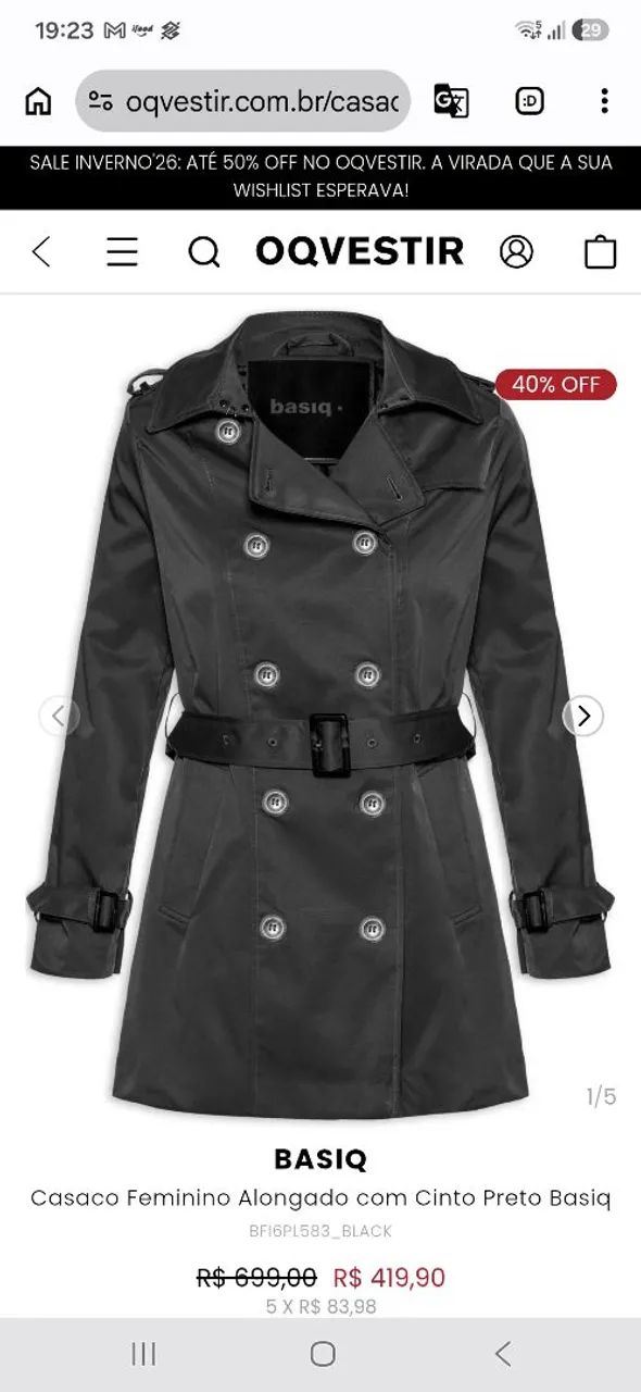 Trench coat