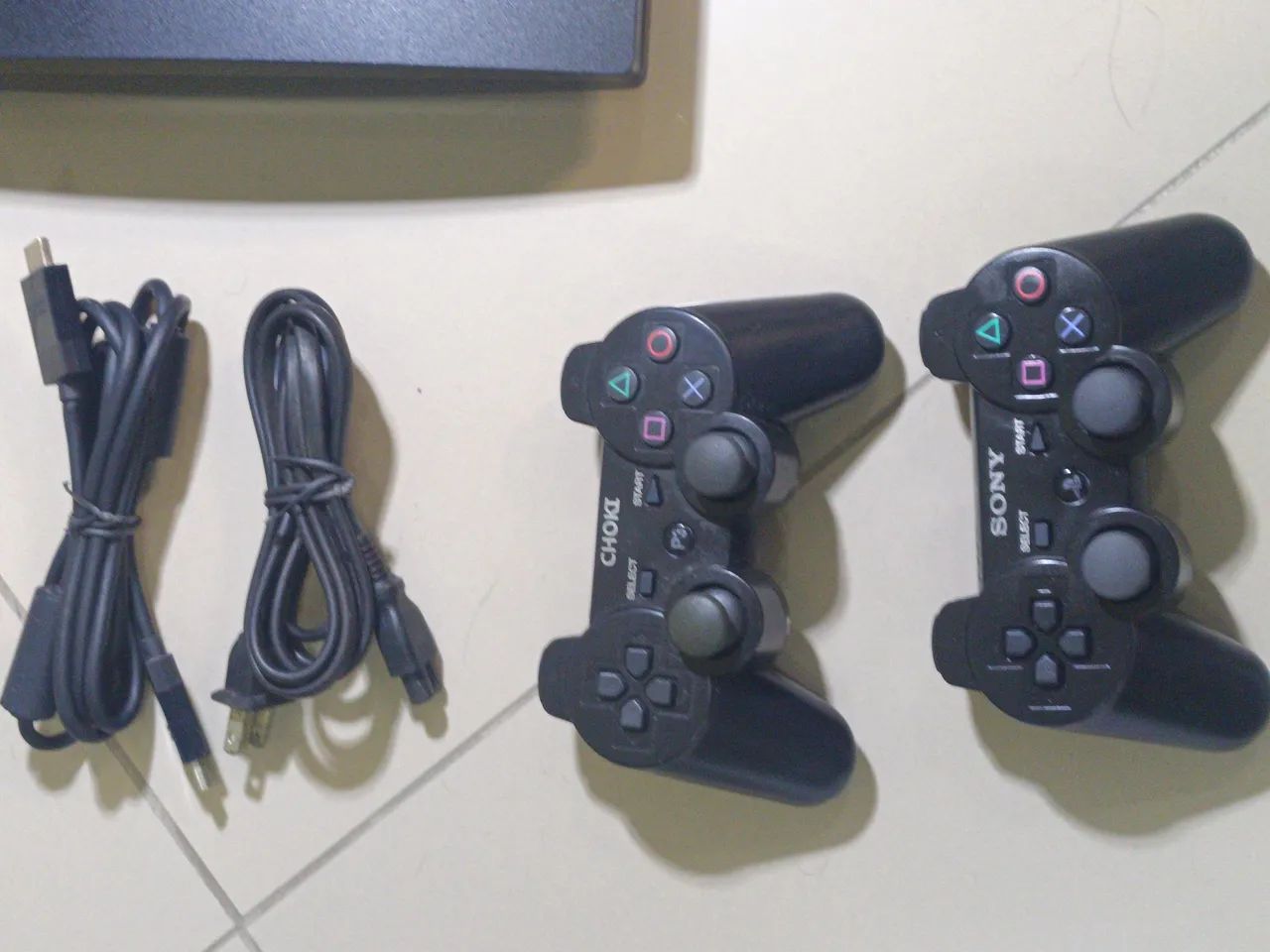 Lindo PS3 SLIM 500 GB  completo "Tunado" - Foto 2