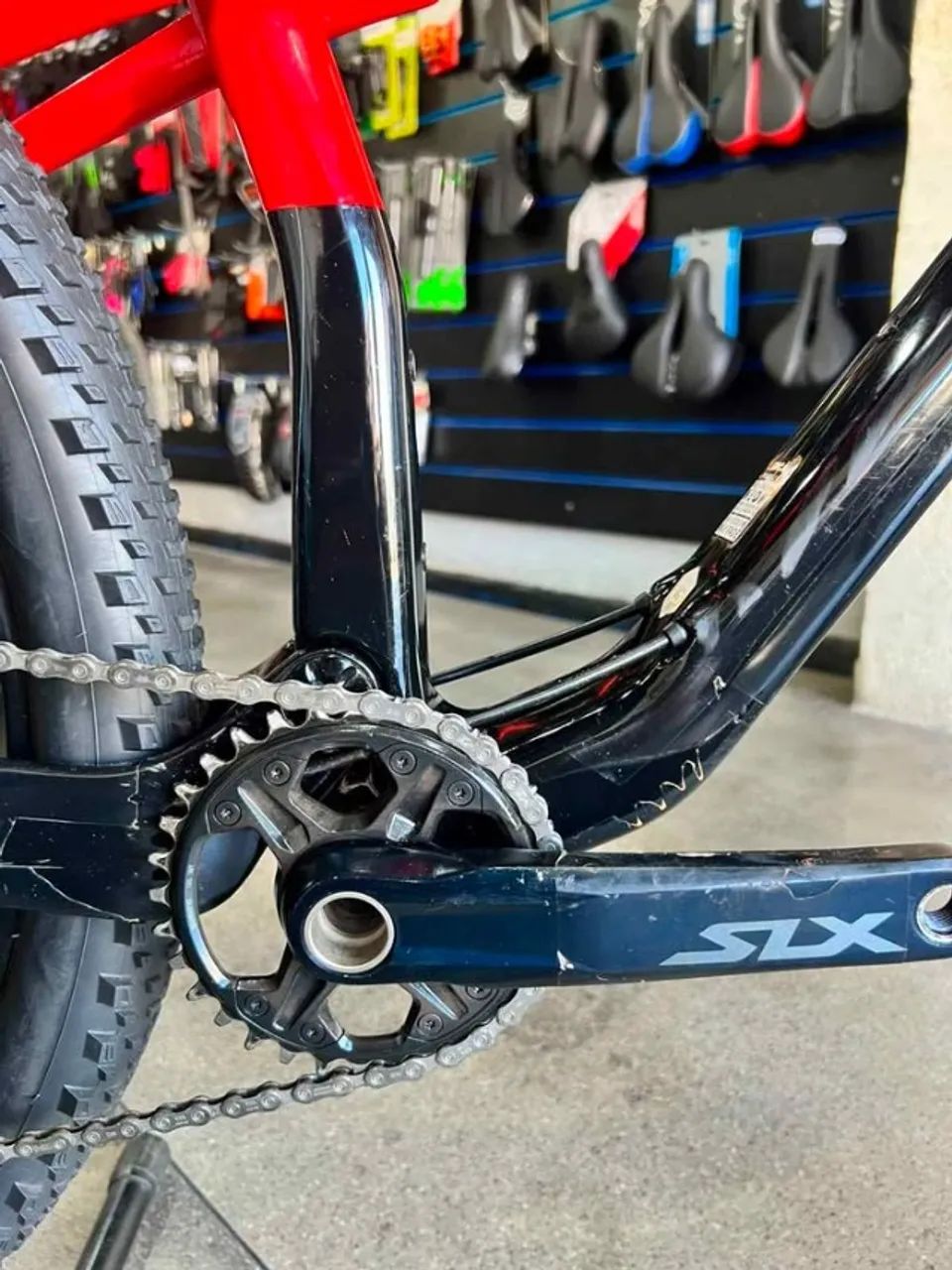 Caloi Fs Carbon L com Upgrades - Aceito propostas.  - Foto 3