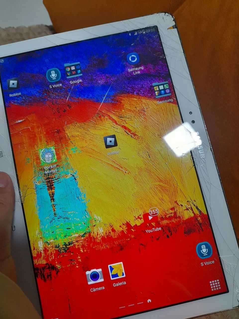 Tablet Sansung galaxy note 10.1 2014 edition com defeito no touch - Foto 4