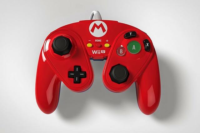 Controle de Game Cube PDP do Mario para Nintendo Wii-U