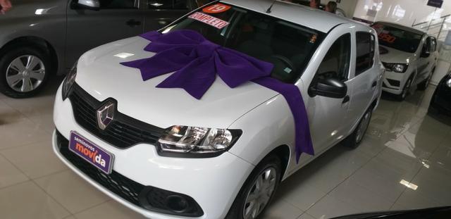 Sandero Authentique 1.0 2019(de R$ 38990,00 por R$ 36300,00) - Foto 3