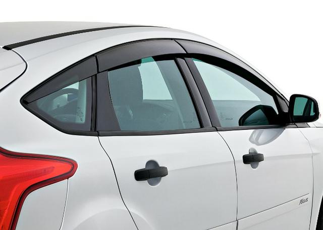 Calha de chuva automotiva P/ veículo de 02-04 Portas P/ todos os carros! Sem instalação - Foto 2