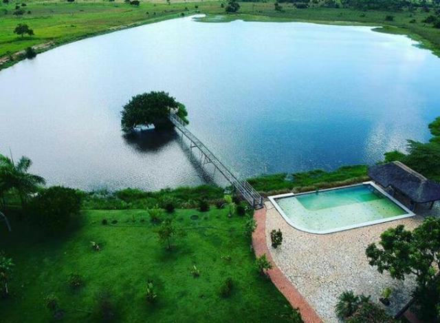 Fazenda em Livramento há 44 km Cuiabá com piscina, muito pasto, represas e lago - Foto 4