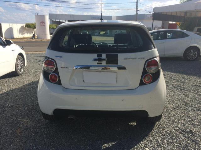 Chevrolet sonic 1.6 ltz 16v flex manual 2012/2012 branco - Foto 8