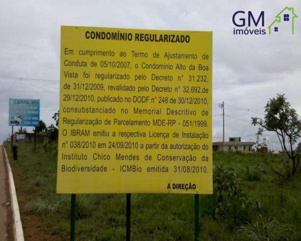 Oportunidade / financie seu lote e construção / condomínio alto da boa vista / projeto mod - Foto 8