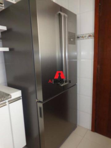 Apartamento com 3 dormitórios para alugar (mobiliado), 124 m² por r$ 3.000/mês - vila ivon - Foto 8