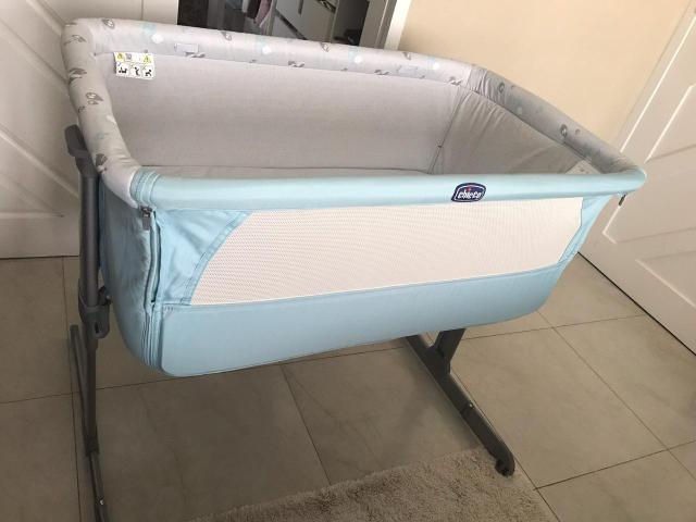 Berço Next2me Chicco abaixei para vender - Foto 6