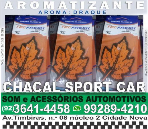 Aromatizante para o carro com aroma Draque