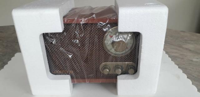 Retro bluetooth rádio loop tone (novo lacrado na caixa) - Foto 6