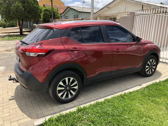 Kicks 2018 1.6 modelo S Flex Vermelho primeiro dono - Foto 3
