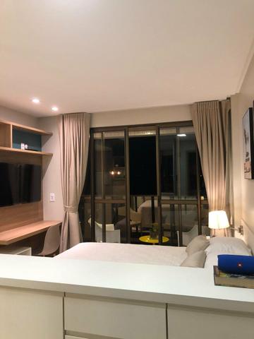 Alugo apartamento de 1 quarto, vista mar, - Foto 5