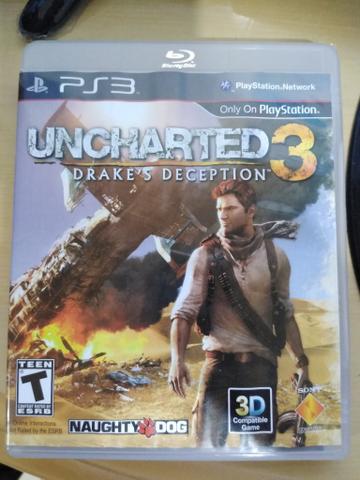 Jogo Uncharted 3 Drake's Deception para Playstation 3
